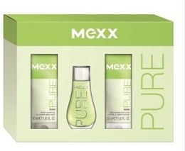 Парфумерія, косметика Mexx Pure For Her - Набір (edt/15ml + sh/gel/50ml + b/lot/50ml)