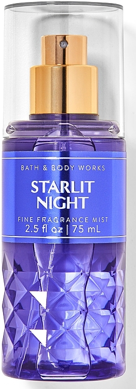 Bath and Body Works Starlit Night Fine Fragrance Mist - Міст для тіла — фото N1
