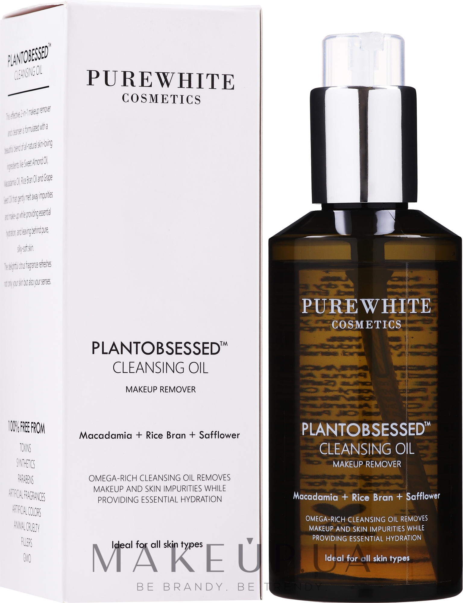 Живильна очищувальна олія для обличчя - Pure White Cosmetics Plant Obsessed Nourishing Cleansing Oil — фото 150ml