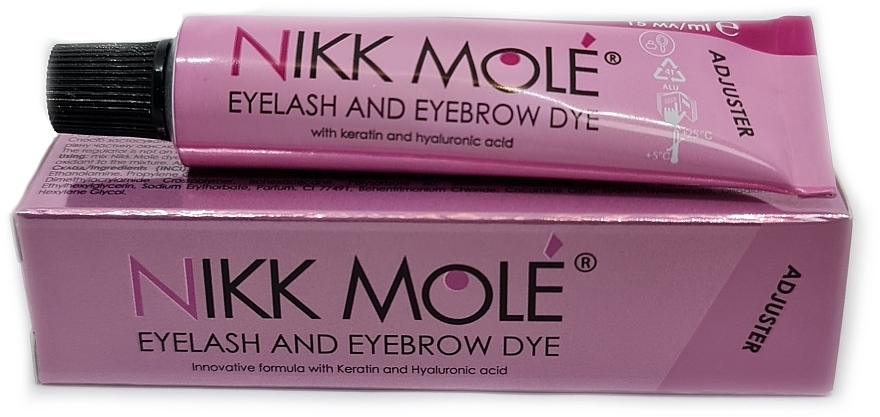 УЦЕНКА Регулятор насыщенности цвета - Nikk Mole Eyelash And Eyebrow Dye Adjuster * — фото N1