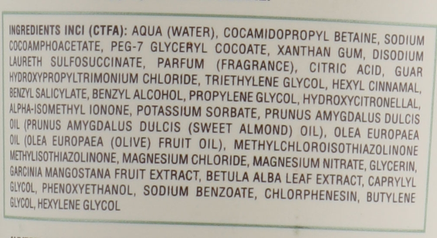 Шампунь для объема с органическим маслом оливы - Emmebi Italia Gate 34 Oliva Bio Volume Shampoo  — фото N5