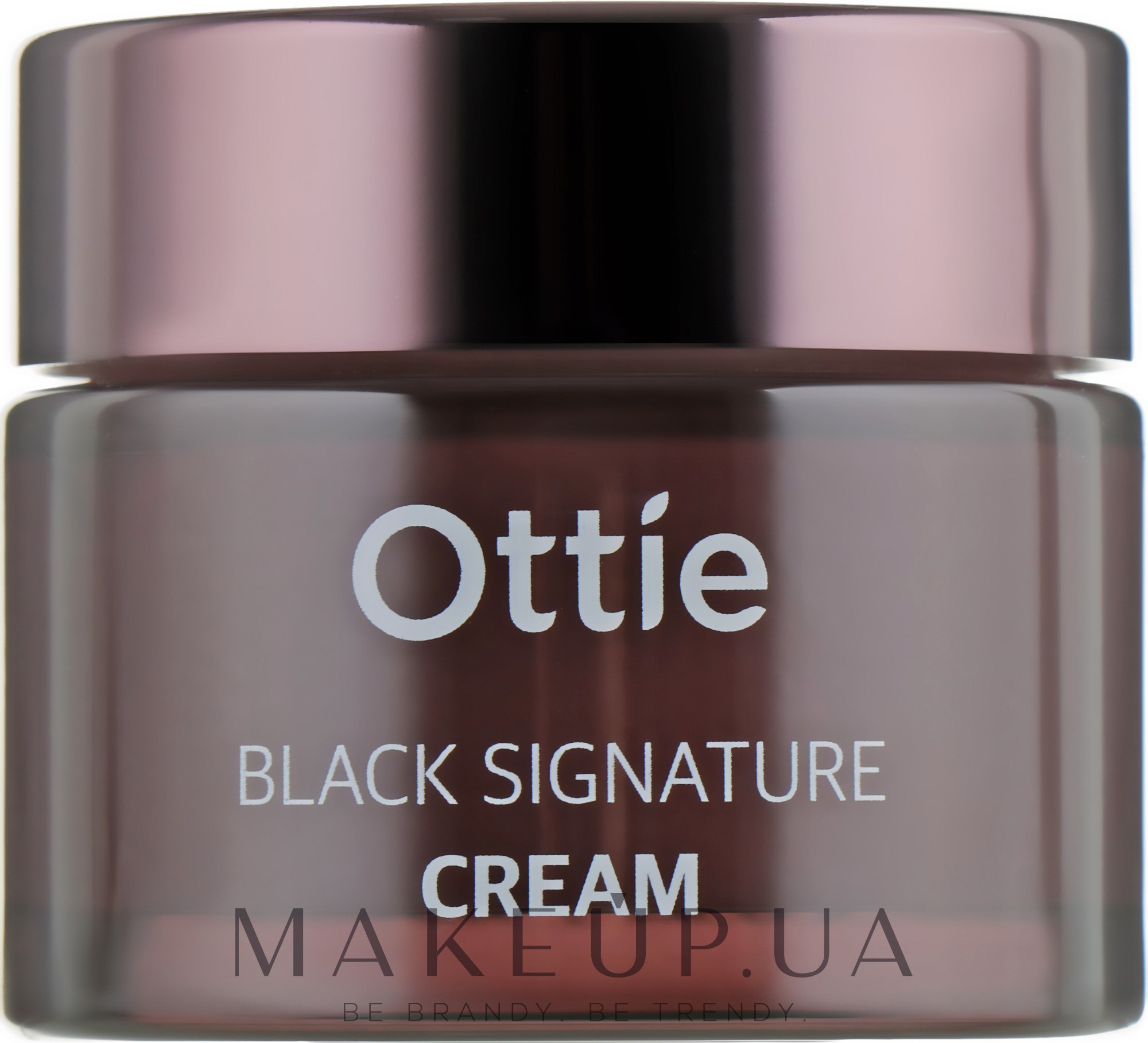 Крем премиальный с муцином черной улитки - Ottie Black Signature Cream — фото 50ml
