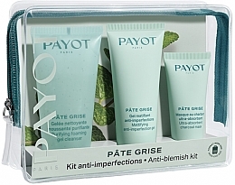 Парфумерія, косметика Набір - Payot Grise Anti-Imperfection Kit (gel/50ml + gel/30ml + mask/15ml)