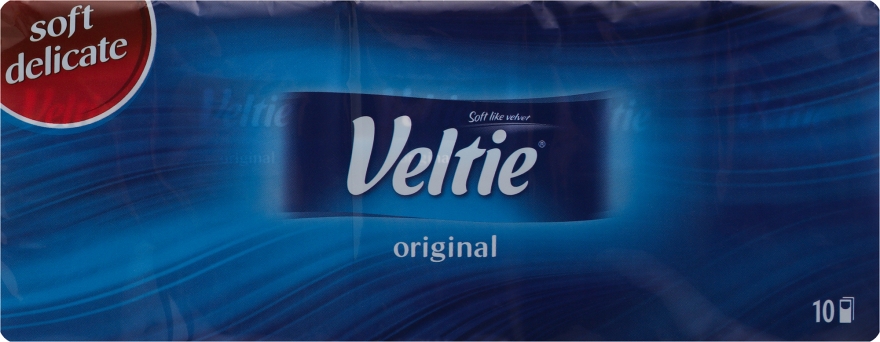 Набор бумажных носовых платочков - Veltie Original Tissues