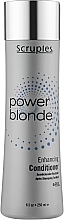 Парфумерія, косметика Зміцнювальний безсульфатний кондиціонер для світлого волосся - Scruples Power Blonde Enhancing Conditioner