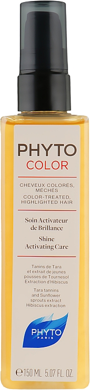 Несмываемый уход для волос - Phyto Color Care Shine Activating Care — фото N2
