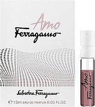 Духи, Парфюмерия, косметика Salvatore Ferragamo Amo Ferragamo - Парфюмированная вода (пробник)