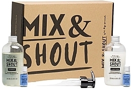 Набор для всех типов волос - Mix & Shout Soothing Routine (sham/250ml + condit/250ml + ampoul/2x5ml) — фото N1