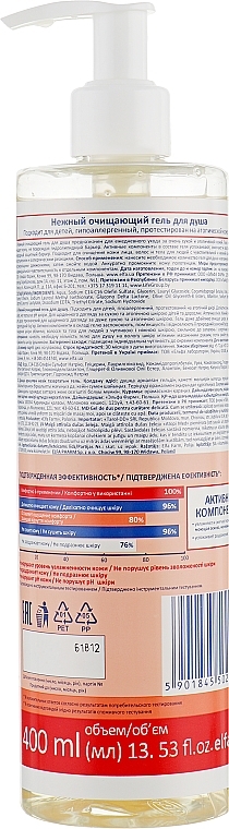 УЦІНКА Ніжний очищувальний гель для душу - Elfa Pharm Atopi Med Shower Gel * — фото N5