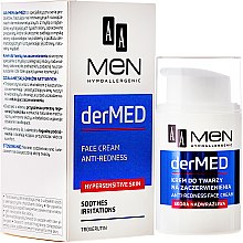 Духи, Парфюмерия, косметика Успокаивающий крем для лица - AA Men derMed Anti-Redness Face Cream