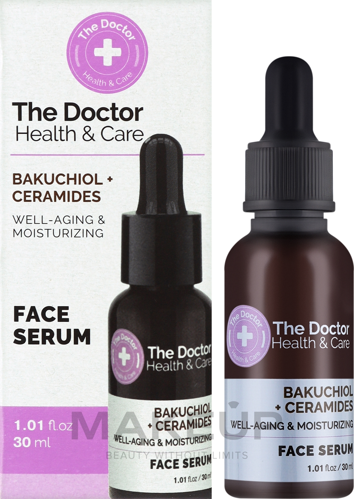 Сыворотка для лица - The Doctor Health & Care Bakuchiol + Ceramides Face Serum — фото 30ml