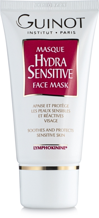 Успокаивающая маска для лица - Guinot Hydra Sensitive Face Mask — фото N1