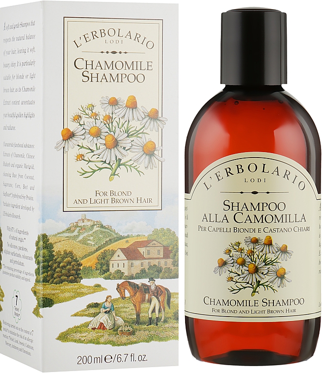 Шампунь с ромашкой - L'Erbolario Shampoo Alla Camomilla — фото N2
