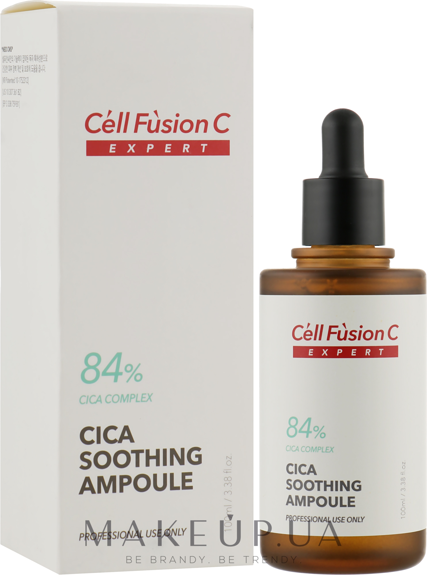 Сыворотка для чувствительной жирной кожи - Cell Fusion C Cica Soothing Ampoule — фото 100ml