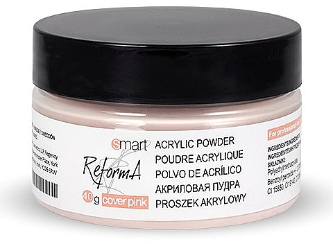 Камуфлирующая розовая пудра серии "SMART" - ReformA Smart Acrylic Powder Cover Pink