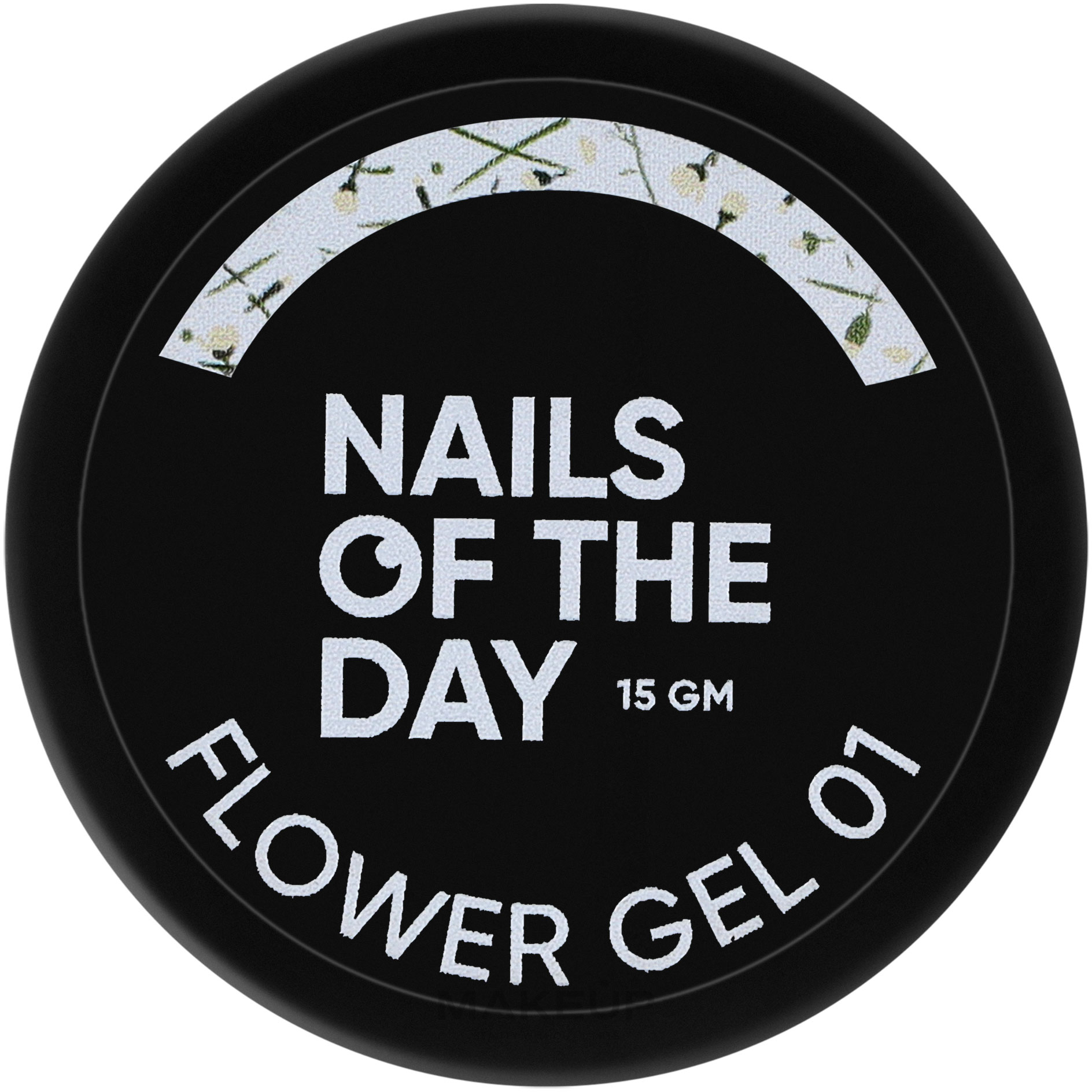 Гель для нігтів із сухоцвітами - Nails Of The Day Flower Gel — фото 01