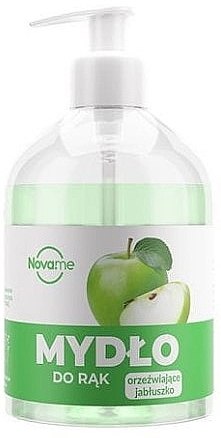 Рідке мило "Освіжальне яблуко" - Novame Refreshing Apple Hand Soap — фото N1