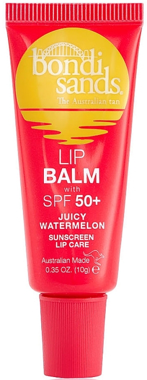 Сонцезахисний бальзам для губ - Bondi Sands Sunscreen Lip Balm SPF50+ Juicy Watermelon — фото N1