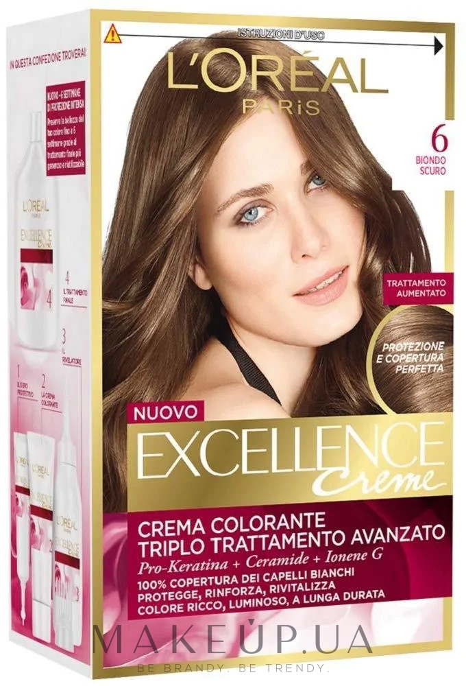 Краска для волос - L'Oreal Paris Excellence Creme Triple Protection — фото 6