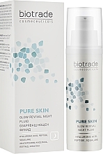 Нічний омолоджувальний флюїд з гіалуроновою кислотою і пептидами - Biotrade Pure Skin Glow Revival Night Fluid * — фото N3