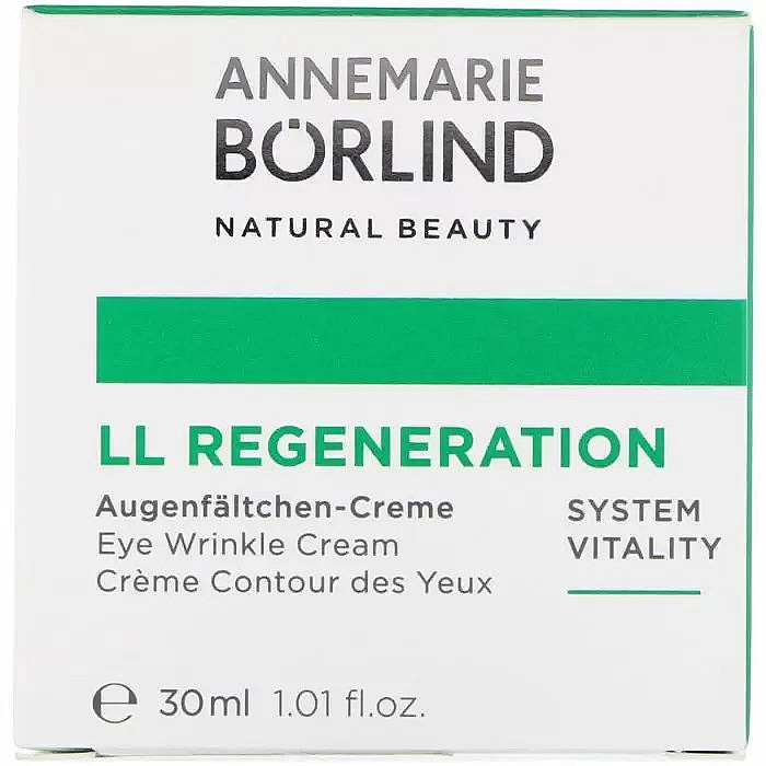 Крем для кожи вокруг глаз против морщин - Annemarie Borlind LL Regeneration Eye Wrinkle Cream