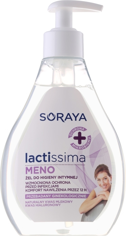 Эмульсия для интимной гигиены «Менопауза» - Soraya Lactissima Menopauza Emulsion For Intimate Hygiene — фото N1