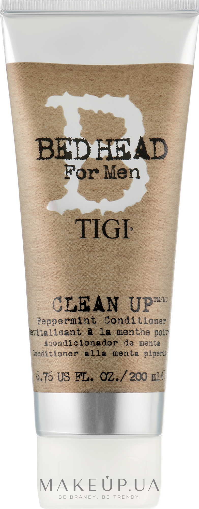 М'ятний кондиціонер для чоловіків - Tigi B For Men Clean Up Peppermint Conditioner  — фото 200ml