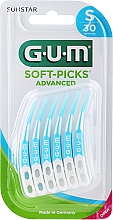 Набор межзубных щеток, голубые - G.U.M Soft-Picks Advanced — фото N1