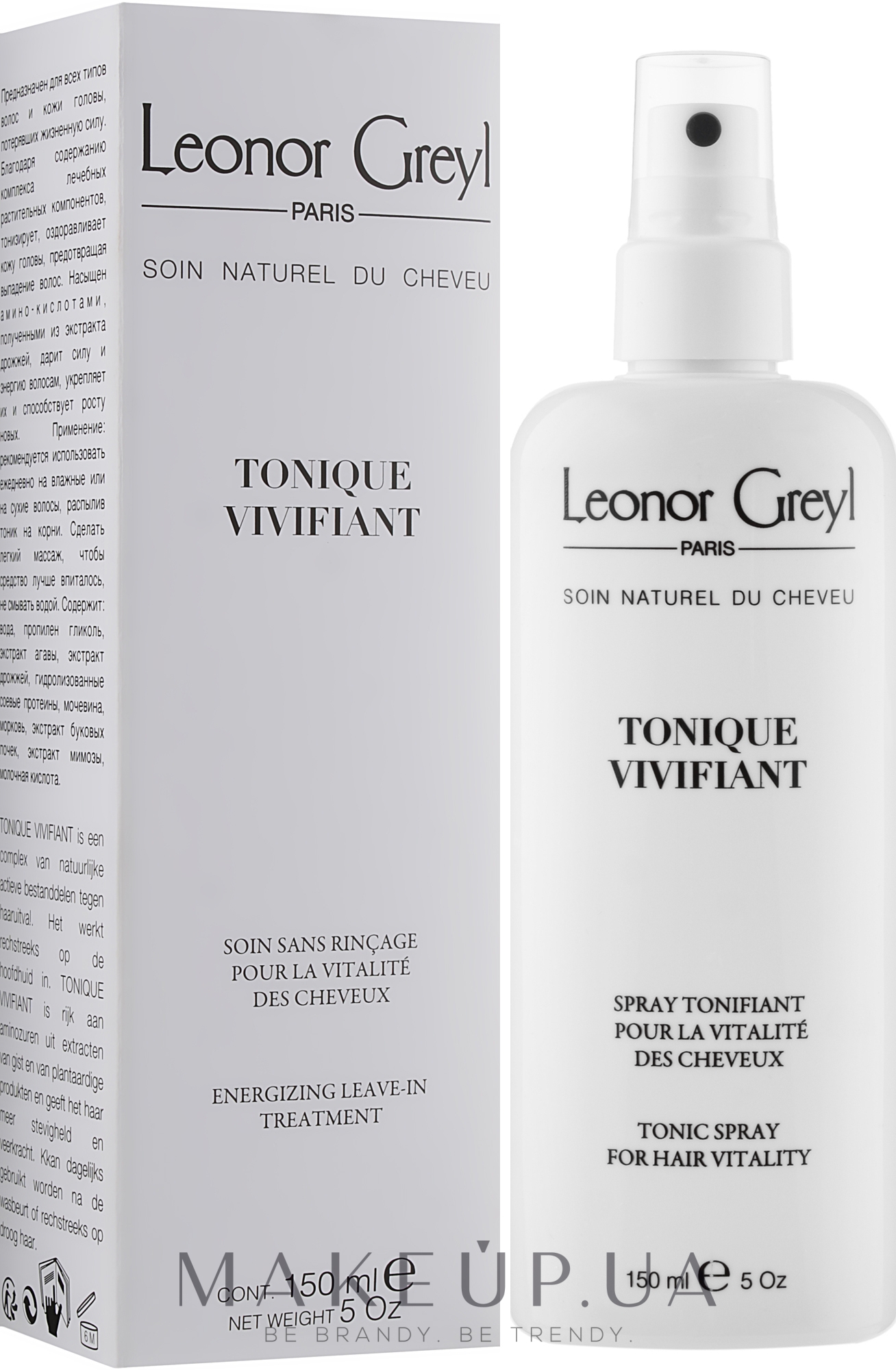 Зміцнюючий лосьйон проти випадіння волосся - Leonor Greyl Tonique Vivifiant — фото 150ml