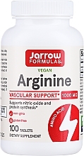 Харчові добавки "Аргінін" - Jarrow Formulas Arginine 1000mg — фото N1