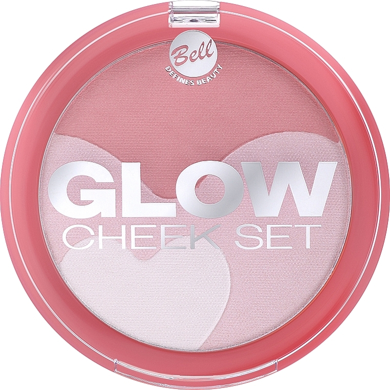 Палитра для макияжа лица - Bell Nude Bloom Glow Cheek Set — фото N2