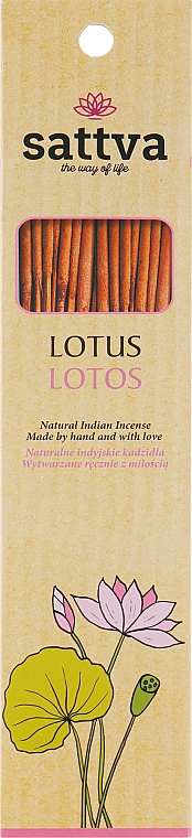 Ароматичні палички "Лотос" - Sattva Lotus — фото N1