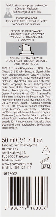Крем для лица против морщин - Pharmaceris A Sensi-Relastine-E Tightening and Firming Peptide Cream SPF20 — фото N3