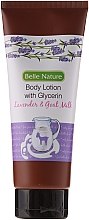 Парфумерія, косметика Бальзам для тіла - Belle Nature Body Lotion With Glycerin Lavender & Goat Milk