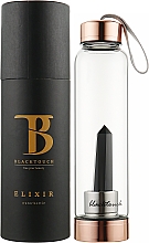 Духи, Парфюмерия, косметика Бутылка для воды с кристаллом обсидиана - BlackTouch Elixir