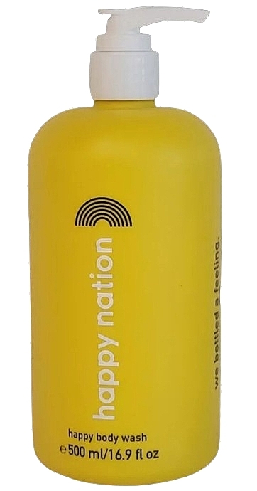 Гель для душа - Victoria's Secret Happy Nation Lemon Body Wash — фото N1