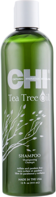 Шампунь с маслом чайного дерева - CHI Tea Tree Oil Shampoo — фото N3