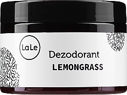 Парфумерія, косметика Крем-дезодорант з олією лемонграсу - La-Le Cream Deodorant