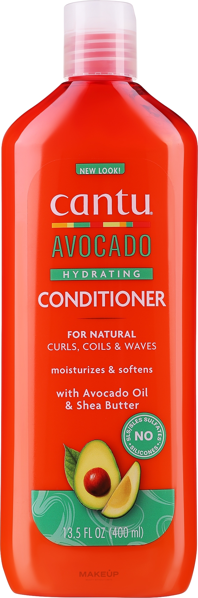 Увлажняющий кондиционер для волос - Cantu Avocado Hydrating Conditioner — фото 400ml