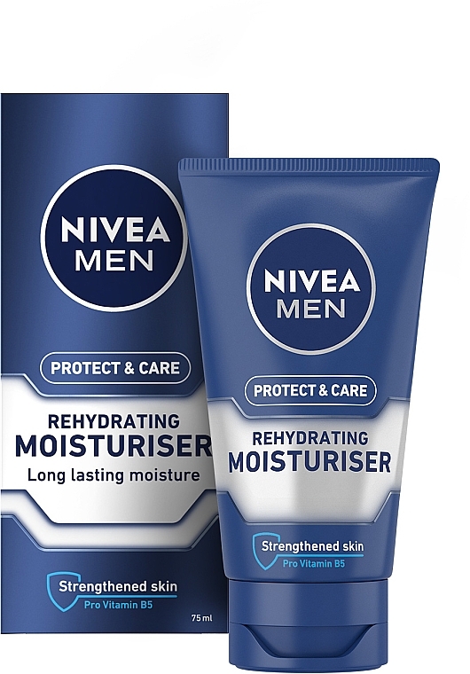Зволожувальний крем для обличчя "Захист та догляд" - NIVEA MEN Protect & Care Rehydrating Moisturiser