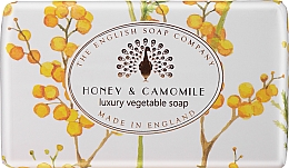 Мило "Мед і ромашка" - The English Soap Company Vintage Collection Honey & Camomile Soap — фото N1