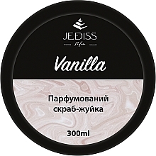 Парфумерія, косметика Парфумований скраб-жуйка "Ваніль" - Jediss Scrub Vanilla