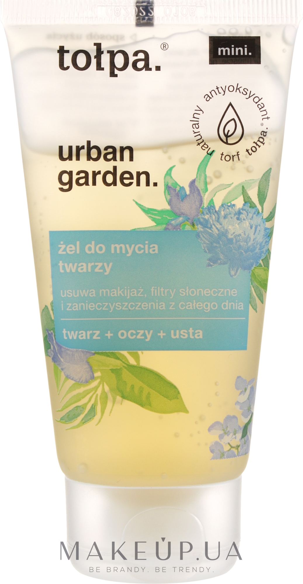 Гель для вмивання - Tolpa Urban Garden Face Gel Cleanser — фото 75ml