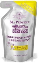 Жидкое Марсельское мыло в экономичной упаковке "Лимон" - Ma Provence Liquid Marseille Soap Lemon — фото N1