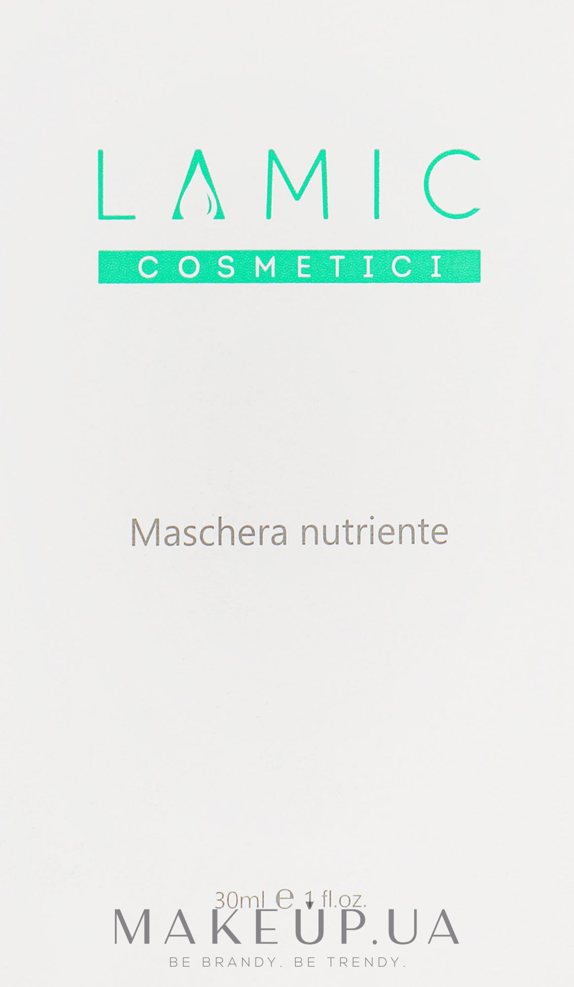 Маска питательная - Lamic Cosmetici Maschera Nutriente — фото 30ml