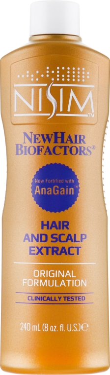 Екстракт-лосьйон для волосся і шкіри голови - Nisim NewHair Biofactors Hair Scalp Extract Original AnaGain