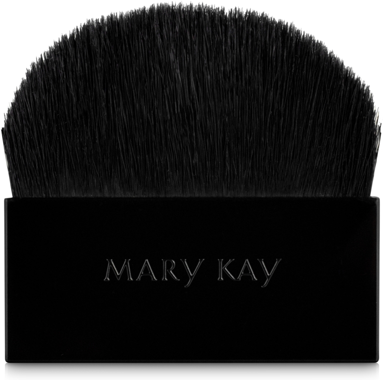 Кисть для пудры компактная, черная - Mary Kay Compact Brush — фото N1