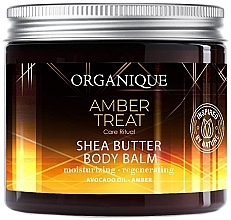 Парфумерія, косметика Бальзам для тіла з маслом ши - Organique Amber Treat Shea Butter Body Balm