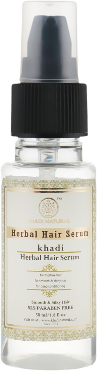 Аюрведична сироватка для волосся - Khadi Natural Herbal Hair Serum — фото N2