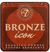 Духи, Парфюмерия, косметика Бронзирующая пудра для лица - W7 Bronze Icon Bronzing Powder